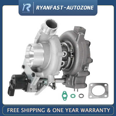 Cargador turbo RHF55V 4HK1 para camión Isuzu NPR NRR NQR 5,2 L DIÉSEL con válvula de 12 V Foto 1 de 4