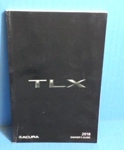 18 2018 Acura TLX owners manual/owners guide - Picture 1 of 1