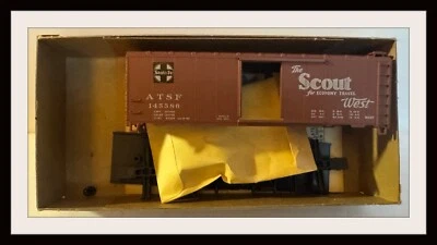 Athern ATSF Scout Kit  Box Car # 145386 NOS - Image 1 of 2