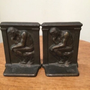 Vintage Iron Cast Bookends 1926 - Picture 1 of 11