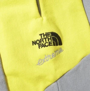 Neu mit Etikett The North Face Extreme Block Fleece Shorts grau gelb Größe XXL - Bild 1 von 9