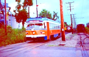 ORIGINAL KODACHROME SLIDE SEPTA #24 PA TROLLEY MUSEUM WASHINGTON, PA 6/27/98 - Picture 1 of 1