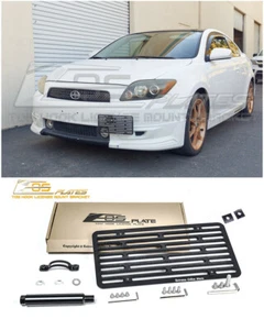 EOS Plate For 05-10 Scion tC Full Sized Front Bumper Tow Hook License Bracket - Picture 1 of 12