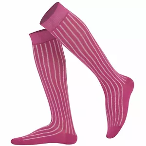 Mysocks Ladies Knee High Socks Ribbed - Picture 1 of 41