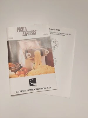 CTC Takka Pasta Express Machine Manual & Recipe - Image 1 of 4