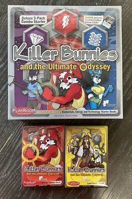 Killer Bunnies and the Ultimate Odyssey with Land and Energy Starter Decks, Novo - Imagem 1 de 4
