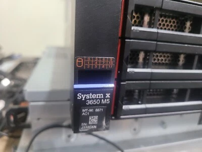 (36TB) LENOVO SYSTEM X 3650 M5 2 x E5-2620 V4 CPU'S 128GB 6 x 6TB HDD M5210 RAID - Image 1 of 4