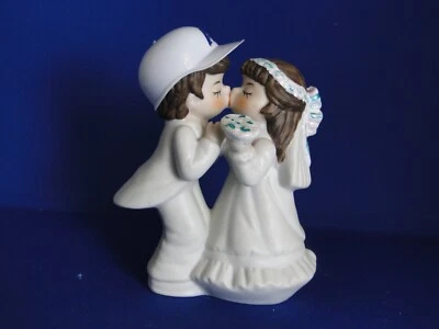 Новый винтажный Аризона Diamondbacks поцелуй невесты и жениха свадебный торт верхняя фигурка - Изображение 1 из 4