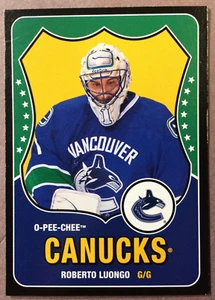 2010-11 O-Pee-Chee Box Bottom Roberto Luongo Vancouver Canucks - Bild 1 von 2