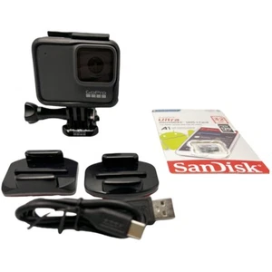 GoPro Hero7 Silver Waterproof Action Camera 4K Ultra HD Video 10MP Cam 720p Live - Picture 1 of 8