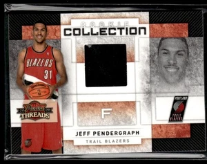 2009-10 Panini Threads #28 Jeff Pendergraph Materials SN,MEM #219/250 3203H - Picture 1 of 2