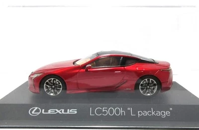 Lexus LC500h L Package Kyosho 1/43 Red Diecast Model Japan Limited JDM IS RC F - Image 1 of 4