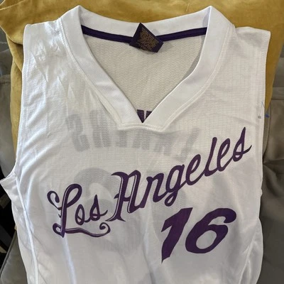 Los Angeles Lakers #16 NBA Jersey Adult Size XL - Image 1 of 4