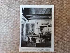 Das physikalische Labor in der Sternwarte Königin Margarete 1905. Suche - Bild 1 von 1