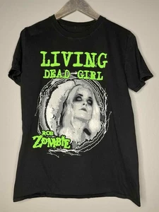 Rob Zombie Living Dead Girl Retro Style Black Vintage Unisex T-shirt Size Large - Picture 1 of 3