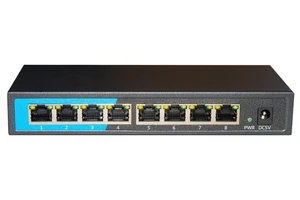 Switch Netzwerk 8 Anschlüsse GIGABIT 10/100/1000 RJ45 - Afbeelding 1 van 1