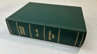 Bound Magazine: Popular Science Monthly: July to December 1960 - Image 1 of 4