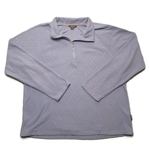 Eddie Bauer Mujer L Sudadera Polar 1/4 Cuarto Cremallera Chaqueta Suéter Pullover - Imagen 1 de 8