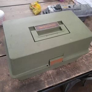 Caja de aparejos de pesca profesional Old Pal Woodstream de colección 3 bandejas voladizas - Imagen 1 de 17