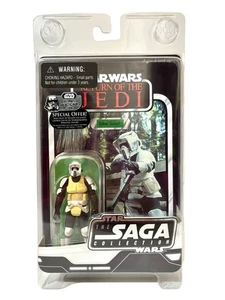 Star Wars Saga Collection BIKER SCOUT Return of the Jedi 2006 Figur - Neu in OVP - Bild 1 von 7