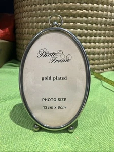 Gold Plated Photo Frame 12cm X8cm - Picture 1 of 6