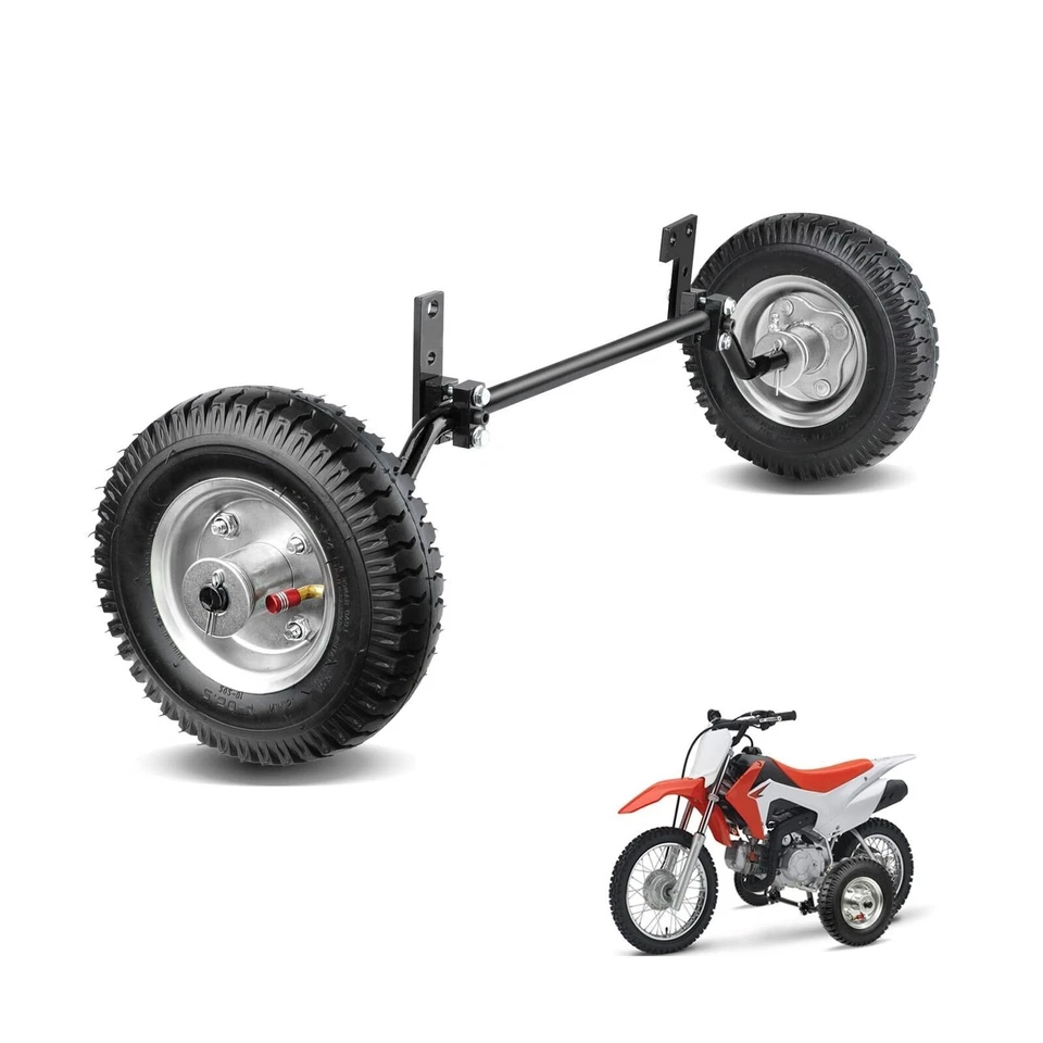 Dirt Bike Training Wheels - For Honda/Yamaha/KTM 50cc, Upgrade Kit Foto 1 de 4
