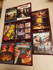 8- HD DVD/ RIDDICK, 16 BLOCKS, BLOOD DIAMOND, 5 MORE..BRUCE WILLIS/ EXCELLENT... - Picture 1 of 6