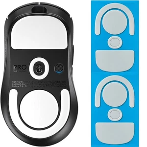 2Set Rounded Curved Edges Mouse Feet Skates for Logitech G Pro X Superlight 2DEX - Zdjęcie 1 z 6