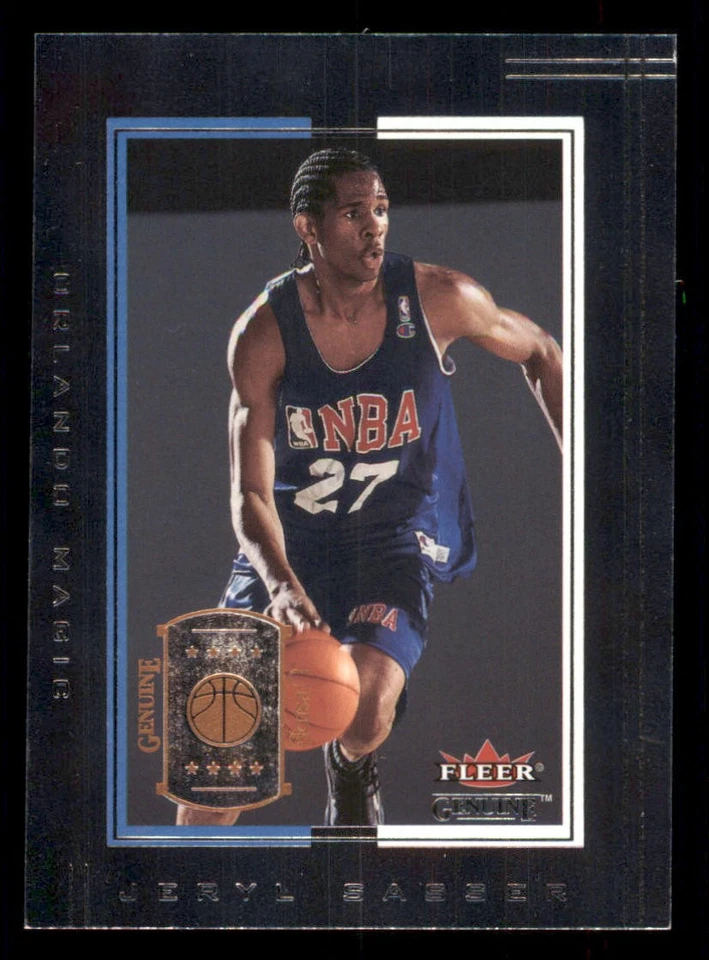 2001-02 Fleer Genuine #137 Jeryl Sasser RC /1000 - Image 1 of 2