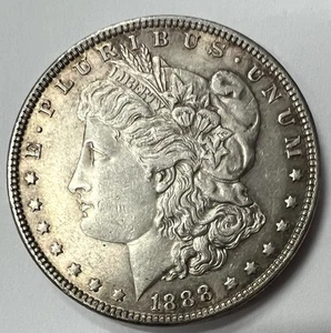 Pièce 1 Dollar 1888 États-Unis 🇺🇸 Morgan Argent REF82583 - Picture 1 of 2