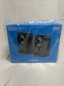 Logitech Z150 Multimedia 2.0 Portable Computer Speakers - Black NIB - Bild 1 von 4