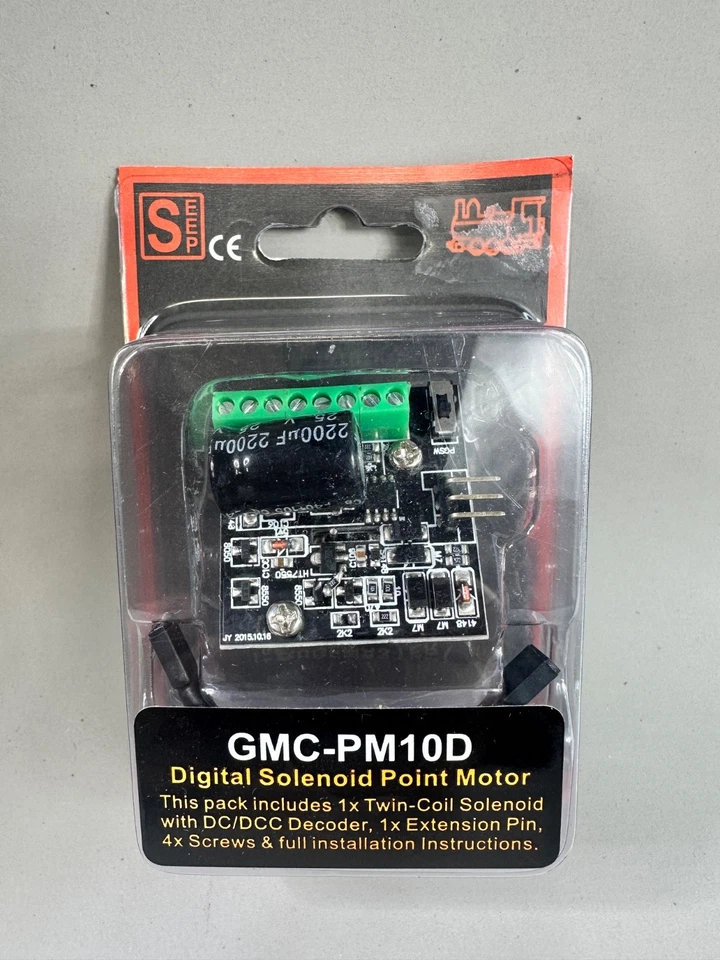 MOTOR DE PONTO SOLENÓIDE DIGITAL GAUGEMASTER GMC-PM10D - Imagem 1 de 1