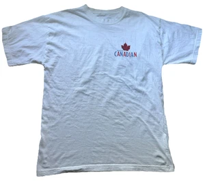 Camiseta De Colección Años 90 Molson Cerveza Canadiense Grande Orgullo Canadá Blanca S/S Camiseta Calhoun - Imagen 1 de 7