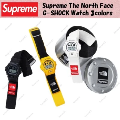 Supreme The North Face G-SHOCK Watch Black White Yellow Brand New - Image 1 of 2