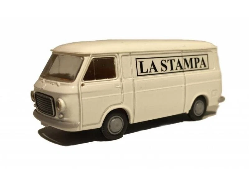 BREKINA 34400 FIAT 238 Mini Bus White Product From The 1967 a 1983 Scale H0 1/87