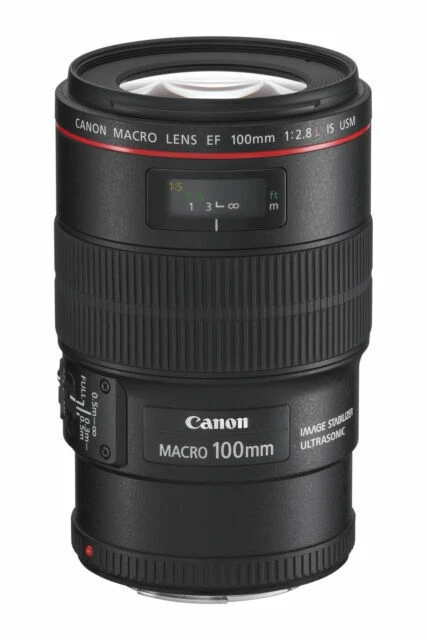 Canon EF 100mm F/2.8L IS USM Macro Lens