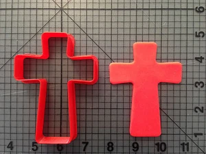 Cross 102 Cookie Cutter Silhouette - Picture 1 of 2