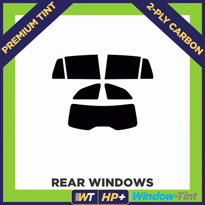 For BMW 3 Series Estate 2019+ Carbon Pre Cut Window Tint 5% Limo 2-ply HP+ - Image 1 of 4