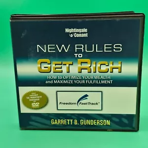 11-CD/DVD Set New Rules to Get Rich Nightingale Gunderson Complete Tested VG+ - Picture 1 of 3