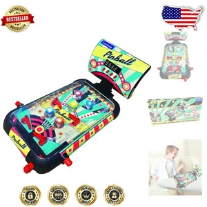 Exciting Electronic Pinball with 4 Flippers - Kids' Action Game with LCD Screen - Picture 1 of 11