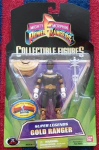 Mighty Morphin Power Rangers Super Legends Zeo GOLD Ranger Action Figure NEW NIB - Picture 1 of 3
