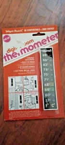 nos vintage magic touch thermometer mint on card new 1978 fast  free shipping  - Picture 1 of 1