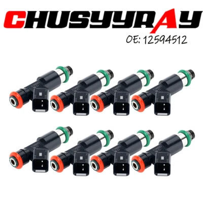 Inyectores de combustible OEM 8X para Chevrolet Silverado 1500 2007 2008 2009 5,3 L V8 Foto 1 de 4