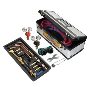 BOSSWELD Kit de Gas de Corte y Soldadura Oxígeno/Acetileno 400900 - Imagen 1 de 1