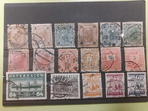 Timbres anciens d'Autriche - Foto 1 di 1
