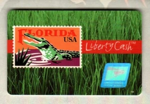 U.S. POSTAL SERVICE Liberty Cash, Florida ( 1997 ) Cash / Gift Card ( $0 ) RARE - Picture 1 of 2