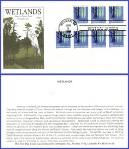 USA3 #3207 Pl #S1111 U/A ARTMASTER FDC PNC3 Humedales - Imagen 1 de 1