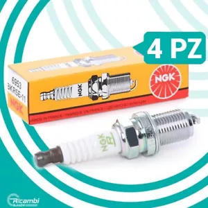 KIT 4 CANDELE ACCENSIONE NGK BKR5E-11 6953 PER HYUNDAI ACCENT ATOS GETZ NISSAN - Imagen 1 de 12