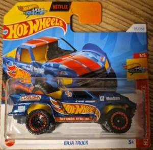 Hot Wheels Netflix Let's Race Baja Truck, Baja Jump Truck aus Serie Lets Race - Bild 1 von 2