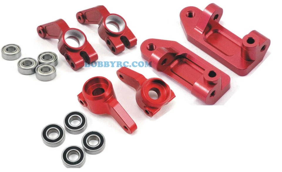 STRC Alum Steering Knuckles Axle Carrier Caster Block 2wd Slash Stampede Rustler - Image 1 of 4
